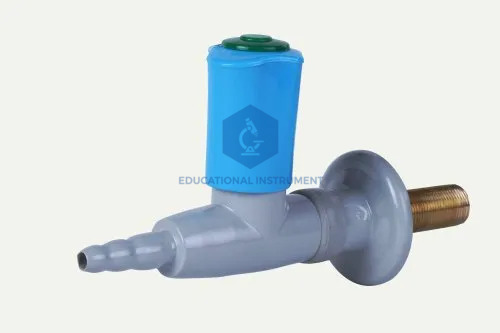 Gas Tap, Euro, Single, Straight Tap for Pharma & Lab